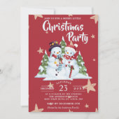Invitation Noël minimaliste (Devant)