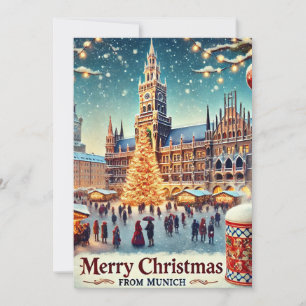Invitation Noël nostalgique à Munich - Charme de vacances