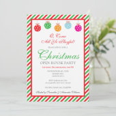 Invitation Noël Pickball Club Open House Party (Debout devant)