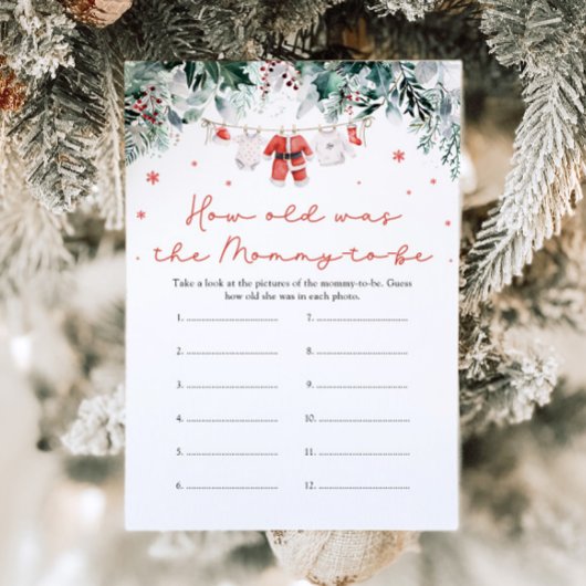 Invitation Noël Rouge Père Noël Bébé Quel Âge A Été Maman Jeu