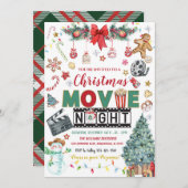 Invitation Noël Soirée de Noël (Devant / Derrière)