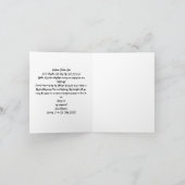 Invitation Noël sur mesure | Pin et Baies (Intérieur)