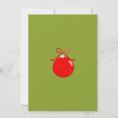 Invitation Noël tourbillonnant (Dos)