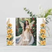 Invitation Noëls Poinsettias Inspirations Florales (Debout devant)