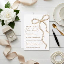 Noeud de perle, elle se marie : Baby Shower