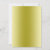 Invitation Noeud et ruban de gemme chic 50e anniversaire de m (Dos)