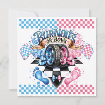 Nœuds roses et bleus et pneus pour révélation du s