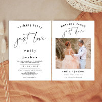 Noir Calligraphie Rien de fantaisie Juste Amour Ma