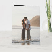 Invitation Noir moderne QR Code Mariage élégant (Dos)