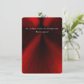 Invitation Noir rouge  (Debout devant)