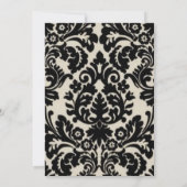 Invitation Noir & Tan (Dos)
