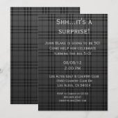 Invitation noire (Devant / Derrière)