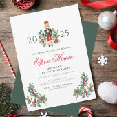 Invitation Noisette de Noël Berry Open House
