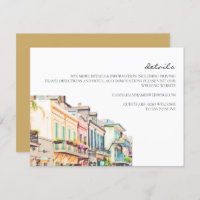 Nola - Aquarelle Nouvelle-Orléans Détails Mariage