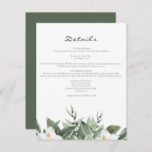 Invitation NOLA New Orleans Magnolia Bourbon Détails sur la r