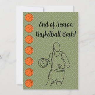 Invitation Nom de l'événement Lieu Sport Thème Basket-ball