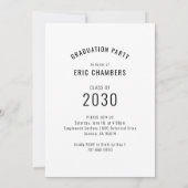 Invitation Nom du script de photo de la partie d'obtention du (Dos)