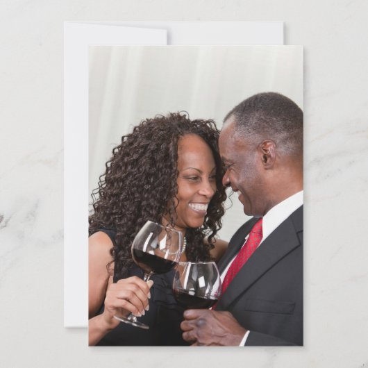 Invitation Nom Et Photo Mr & Mrs Elegant Script Mariage (Dos)