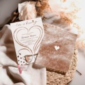 Invitation Nom initial Coffee Love est brasser l'invitation