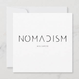 Invitation Nomadisme Casquette Noir Logo