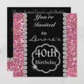 INVITATION NOMMÉE FAITE SUR COMMANDE (Devant / Derrière)