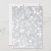 Invitation Nommez votre événement Silver Grand Ballroom (Dos)