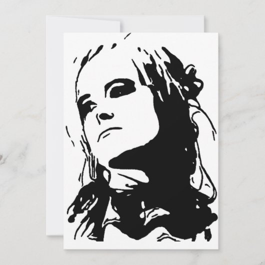 Invitation Non amusé (Devant)