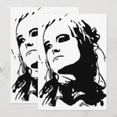 Invitation Non amusé (Devant / Derrière)