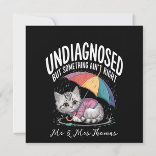 Invitation Non diagnostiqué, mais quelque chose ne va pas bie