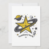 Invitation Nonbinary North Star Shirt – LGBTQ Camping Pride (Devant)