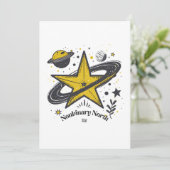 Invitation Nonbinary North Star Shirt – LGBTQ Camping Pride (Debout devant)