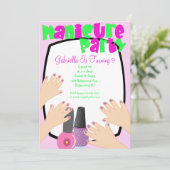 Invitation Nongles, ongles, ongles, manucure des ongles Spa f (Debout devant)