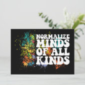 Invitation Normaliser les esprits de toutes sortes de Sensibi (Debout devant)