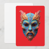 Invitation Norse God Odin (Devant / Derrière)