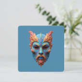 Invitation Norse God Odin (Debout devant)