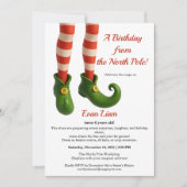 Invitation North Pole Birthday Magic | Enchanted Elf (Devant)