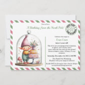 Invitation North Pole Birthday Magic | Enchanted Elf (Devant)