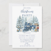 Invitation North Pole Express Christmas (Devant)