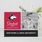 Invitation Northern Illinois Huskies | Diplômé (Debout devant)