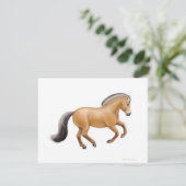 Invitation norvégienne de cheval de fjord (Debout devant)