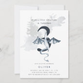 Invitation Nos petits dragons 3e anniversaire (Devant)