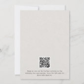 Invitation Nostalgic Newspaper Wedding Enregistrer la date (Dos)