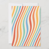 Invitation Nostalgie Super rétro Mariage brillant (Dos)