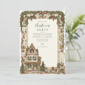 Invitation Nostalgique Maison de vacances (Debout devant)