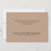 Invitation Notary Digital Business Card (Dos)
