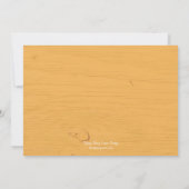 Invitation Note Amour Fun Enregistrer La Date (Dos)