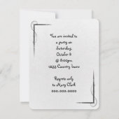 Invitation Note de rappel de la partie Office (Dos)