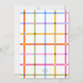 Invitation Note spéciale, fête d'anniversaire mignonne (Dos)