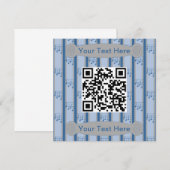 Invitation Notes de musique amusantes et fantaisistes Code QR (Devant / Derrière)