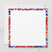 Invitation Notes de remerciement de cadeau de mariage (Dos)